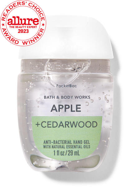 BATH & BODY WORKS GEL ANTIBACTERIAL "APPLE+CEDARWOOD"