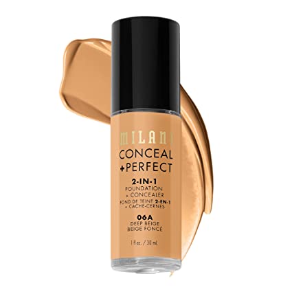 Milani Conceal + Perfect Foundation #06a Deep Beige