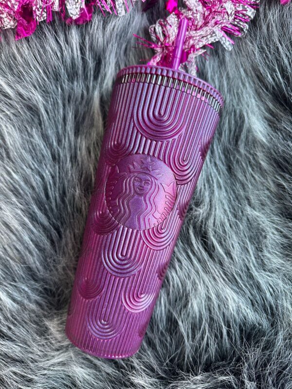 STARBUCKS 2024 Sparkle Magenta Purple Siren Mermaid
