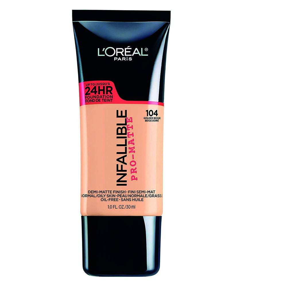 Loreal Infallible Pro Matte 104 Golden Beige - Pink Beauty