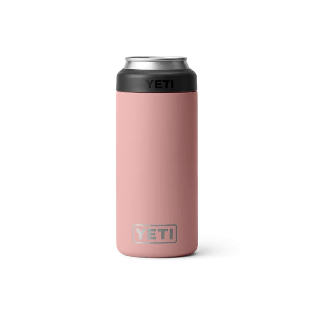 Yeti Rambler 12 oz Colster slim can insulator – sandstone pink