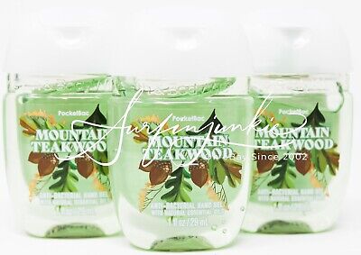 BATH & BODY WORKS GEL ANTIBACTERIAL "MOUNTAIN TEAKWOOD"
