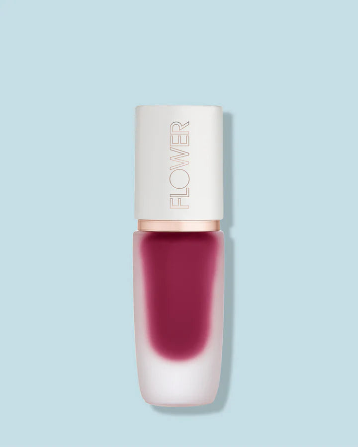 FLOWER BY DREW PERFECT POUT SOFT MATTE LIP COLOR TONO FIG