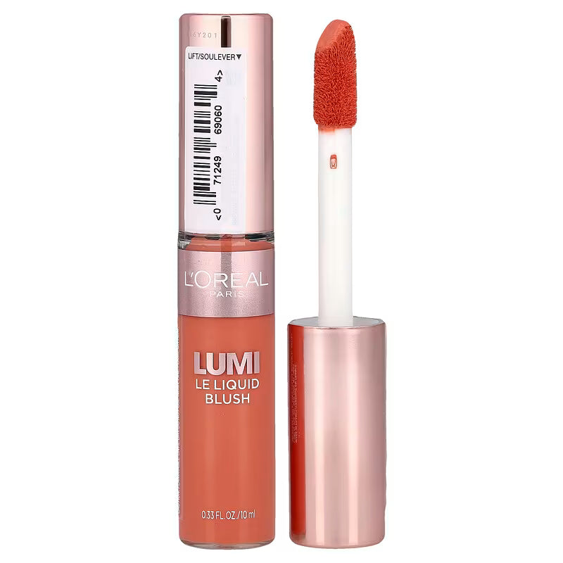 L'oreal Lumi Le Liquid Blush 610 Dewy Rich Coral - Pink Beauty