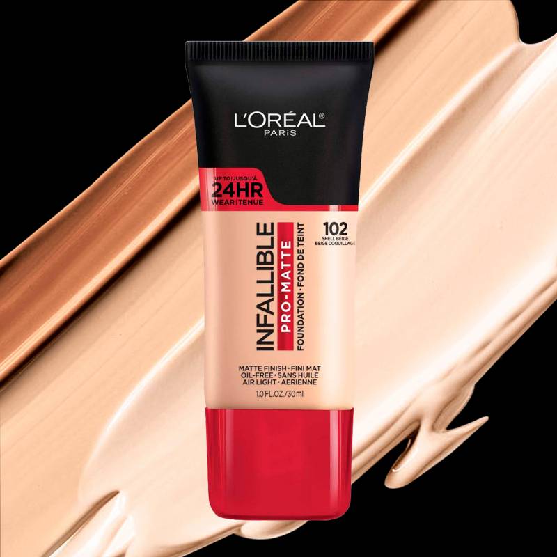 Loreal Infallible Pro Matte #102 Shell Beige - Pink Beauty