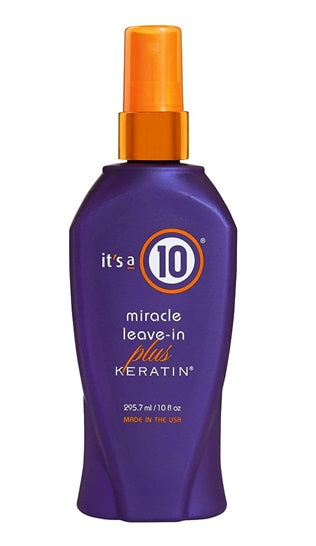 It's a 10 Tratamiento leave in miracle plus keratin 295.7 ml