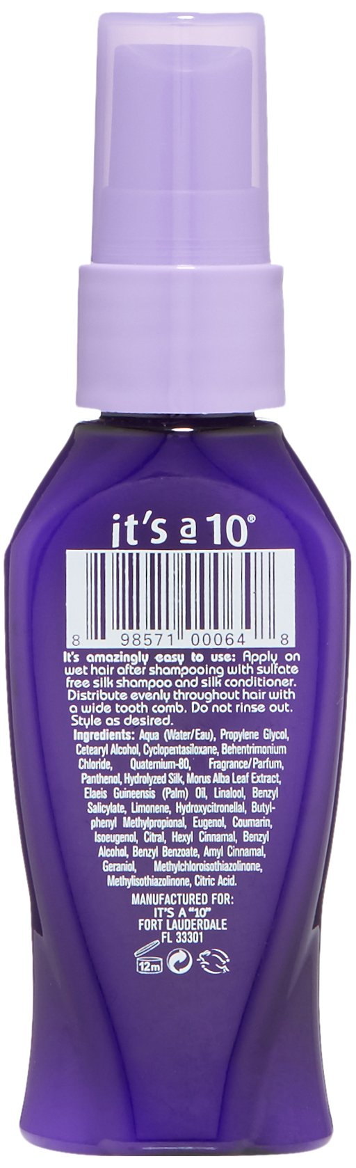 Its a 10 Silk Express Miracle Silk 60 ml