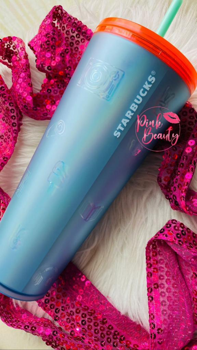 STARBUCKS 2022 Back to School Soft Touch Emoji 24oz SKU 011132670