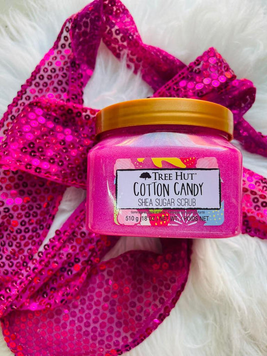TREE HUT SHEA SUGAR SCRUB “COTTON CANDY”