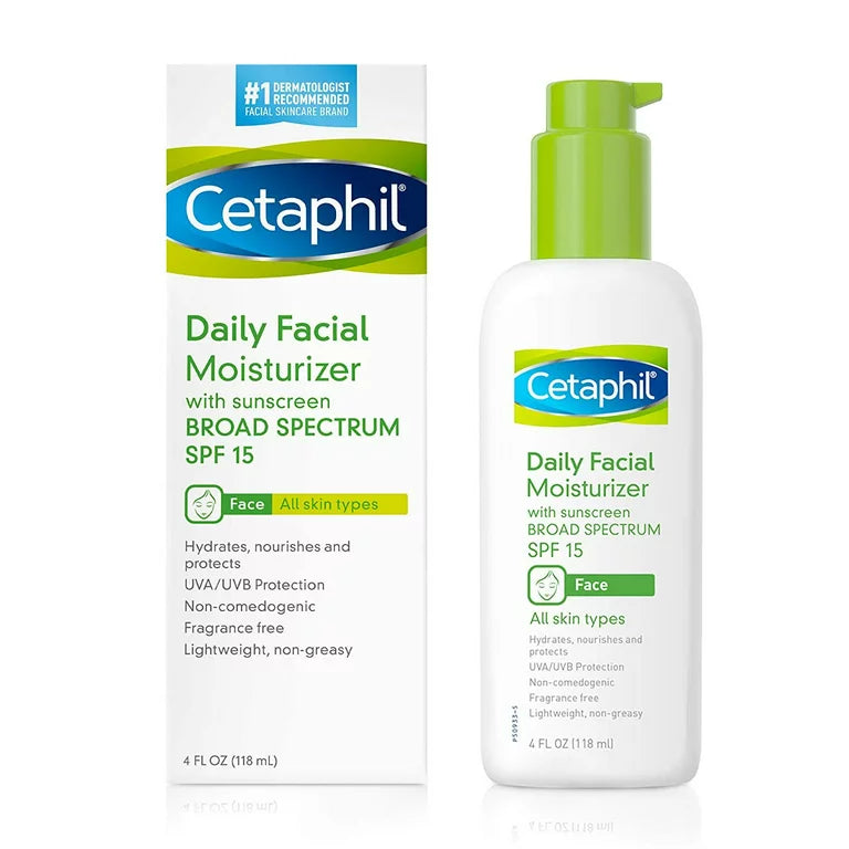 CETAPHIL DAILY FACIAL MOISTURIZER SPF 15 ALL SKIN TYPES 118ml