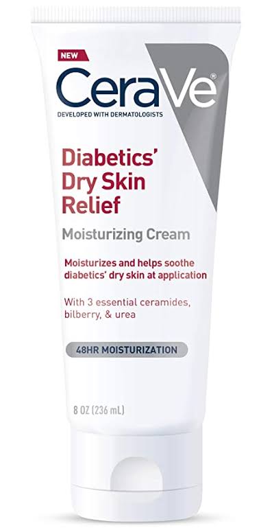 Cerave Diabetics’ Dry Skin Relief Moisturizing Cream (236ml)