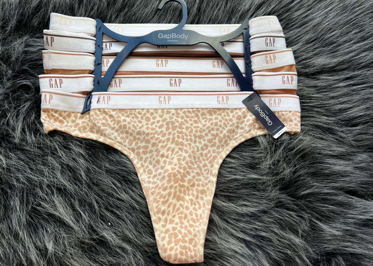 GAP SET DE 5 THONG (TANGAS) TALLA M