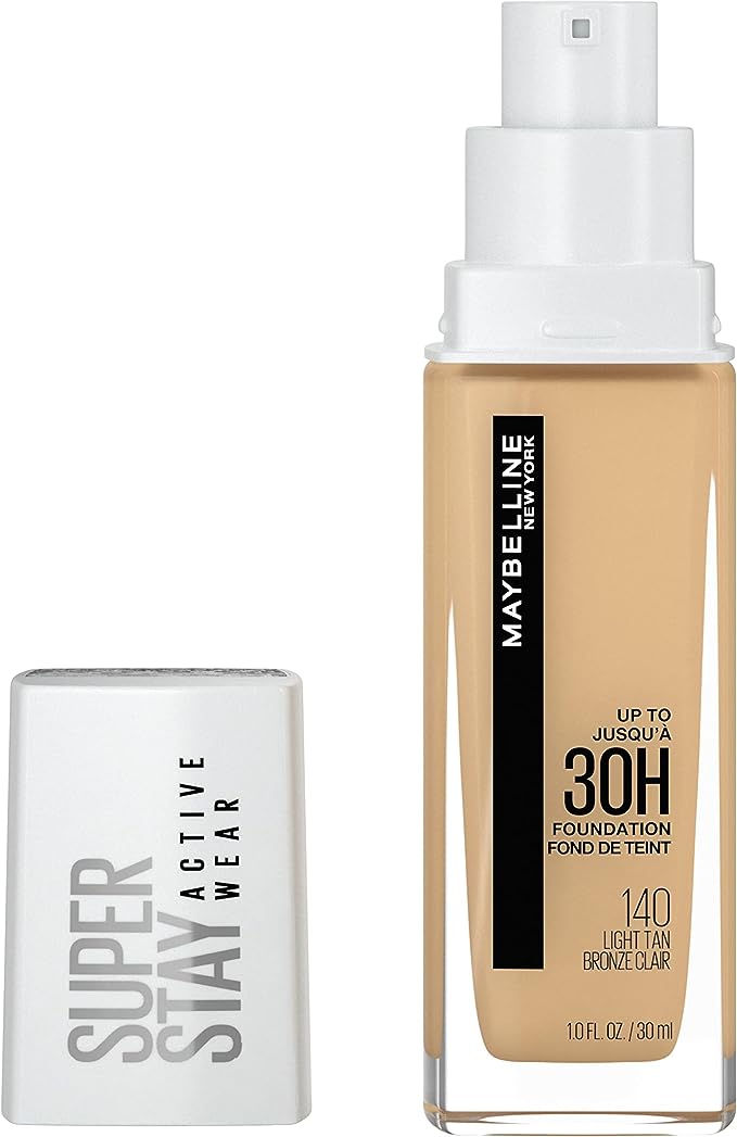 MAYBELLINE SUPER STAY ACTIVE WEAR 30H 30ML FOUNDATION TONO LIGHT TAN 140