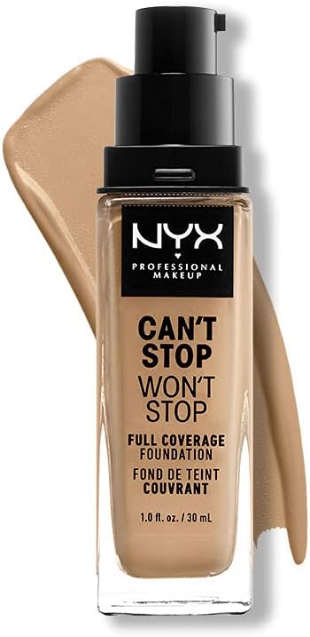 NYX CAN'T STOP WON'T STOP FULL COVERAGE FOUNDATION "BEIGE" 30ml