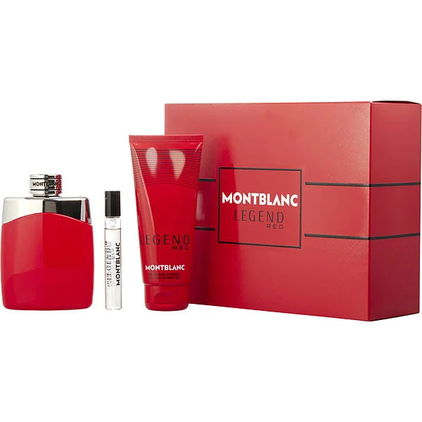SET MONTBLANC LEGEND RED CABALLERO - Pink Beauty