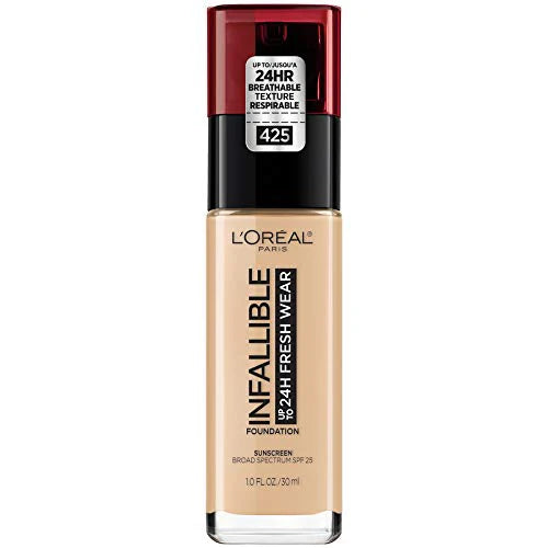 LOREAL INFALLIBLE 24H FRESH WEAR SPF 25 FOUNDATION #425 30ml