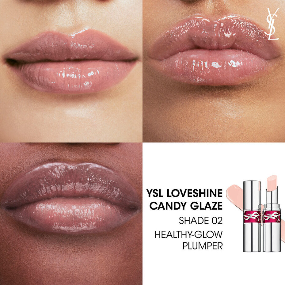 YSL LOVESHINE CANDY GLAZE 2 Healthy Glow Plumper 3.2grs
