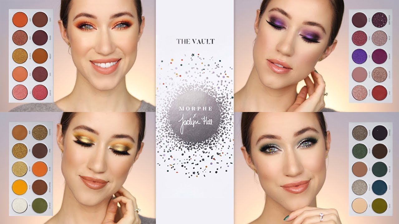 Auténtica Paleta De Colección De Vault De Jaclyn Hill (4 Paletas En Un Nuevo Embalaje/envase De Vault)
