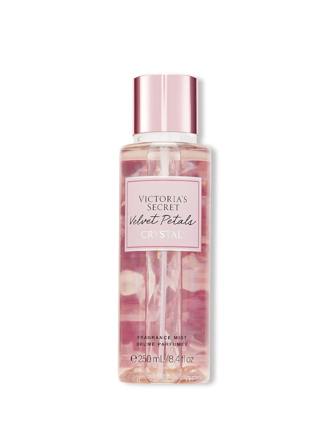 VICTORIAS SECRET BODY MIST VELVET PETALS CRYSTAL 250ml - Pink Beauty