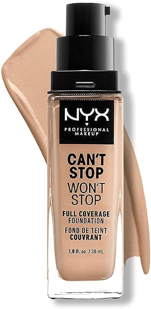 NYX CAN'T STOP WON'T STOP FULL COVERAGE FOUNDATION "NATURAL" 30ml