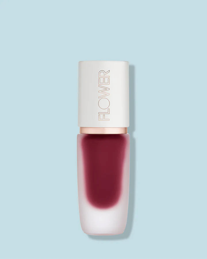 FLOWER BY DREW PERFECT POUT SOFT MATTE LIP COLOR TONO RASPBERRY