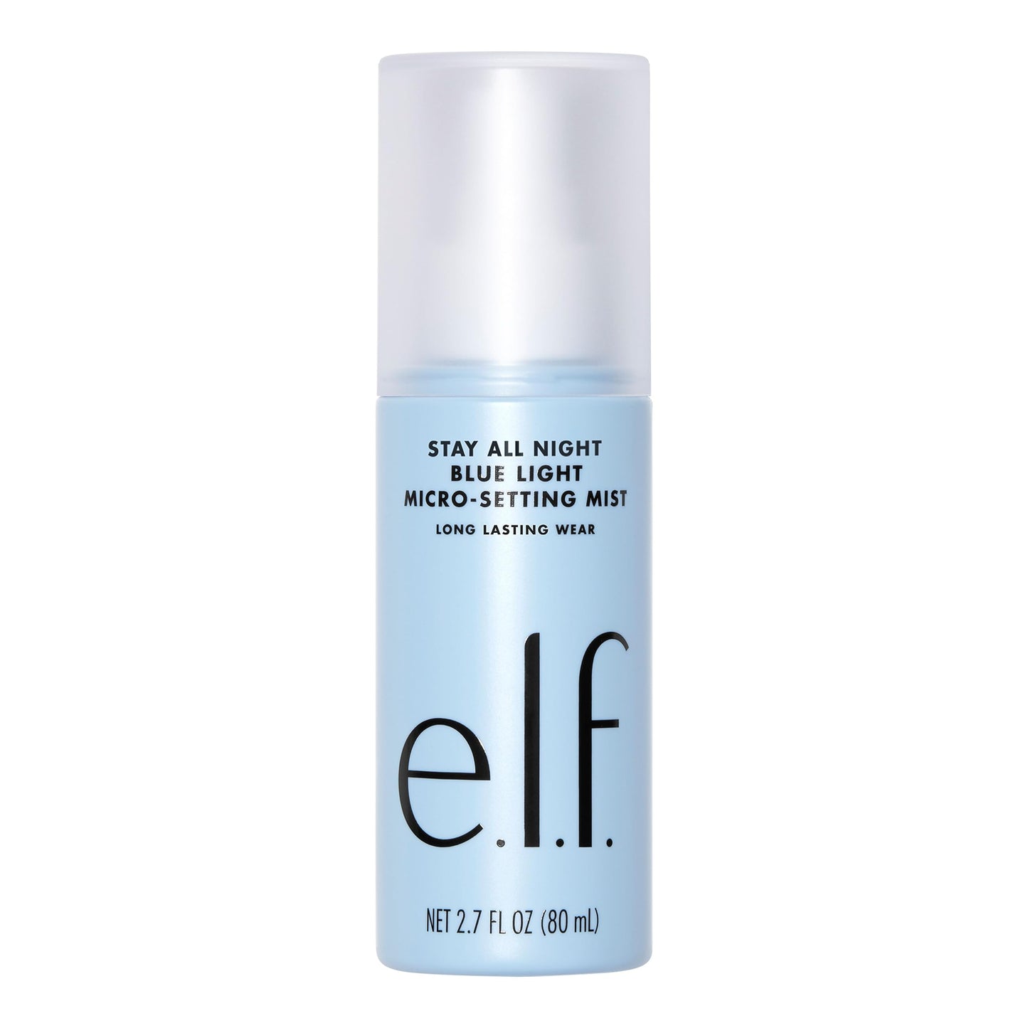 E.L.F. STAY ALL NIGHT BLUE LIGHT MICRO-SETTING MIST LONG-LASTING WEAR 80ml