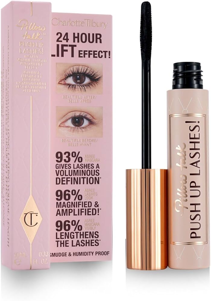 CHARLOTTE TILBURY 24 HOUR LIFT EFFECT SUPER BLACK MASCARA