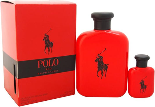 Set Polo Red Ralph Lauren para Hombres perfume 125ml Y travel size perfume 15ml