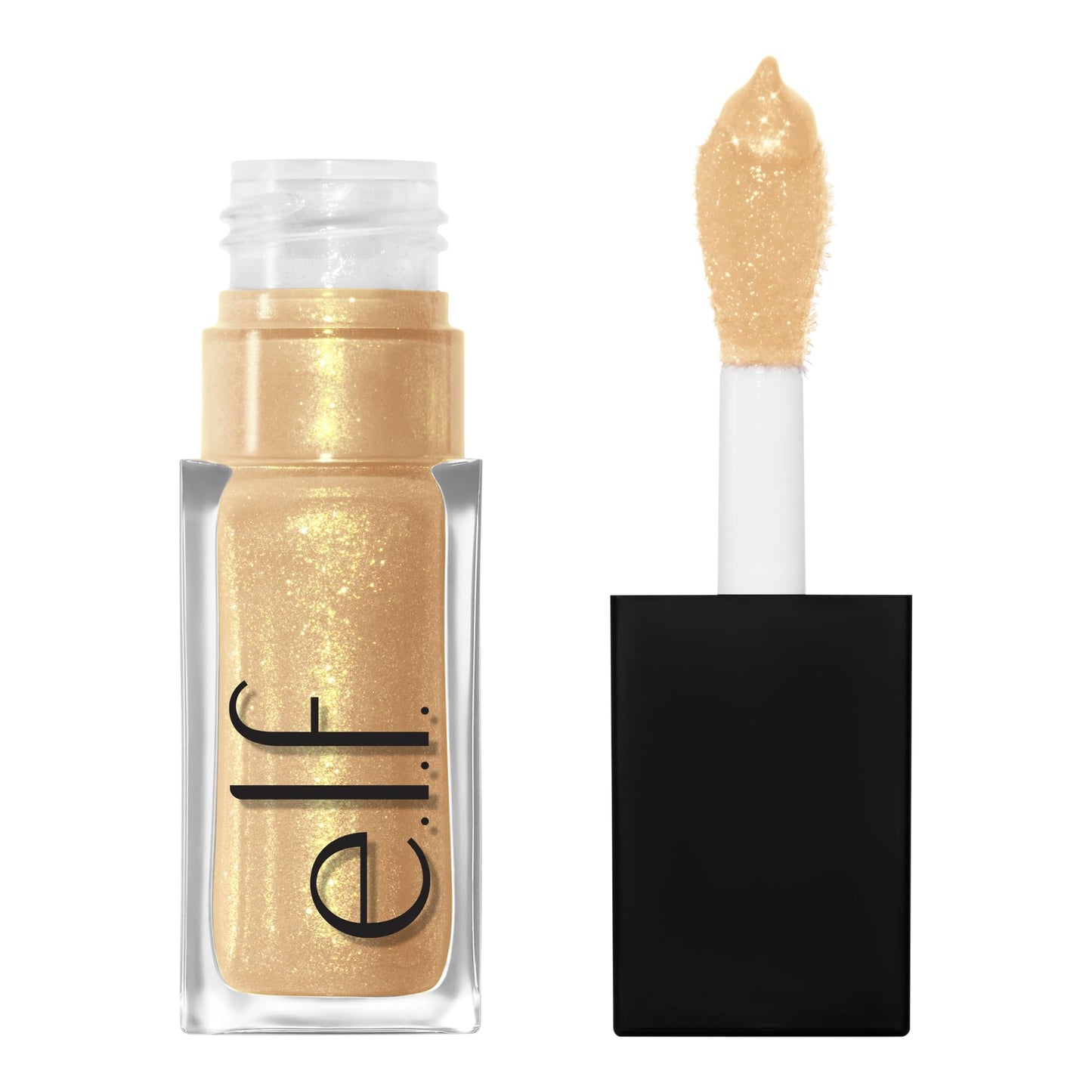 E.L.F Glow Reviver Lip Oil Glimmer Finish Tono Citrine Gleam