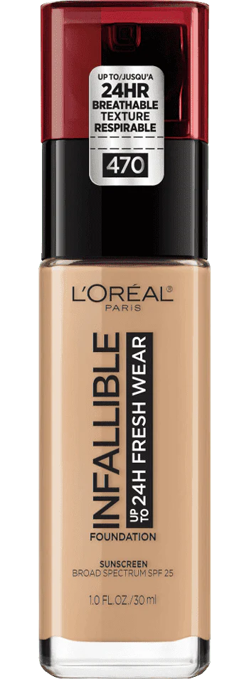 LOREAL INFALLIBLE 24H FRESH WEAR SPF 25 TONO 470 30ml