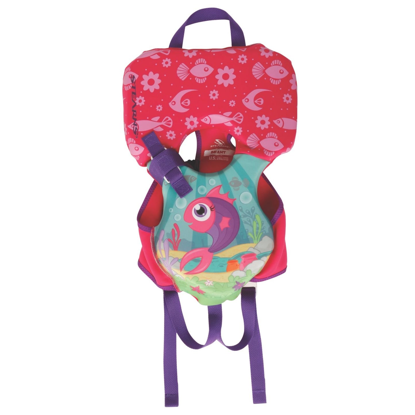 Chaleco salvavidas Puddle Jumper infantil Hydroprene correas moradas