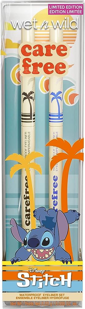 WET N WILD X STITCH CARE FREE WATERPROOF EYELINER SET