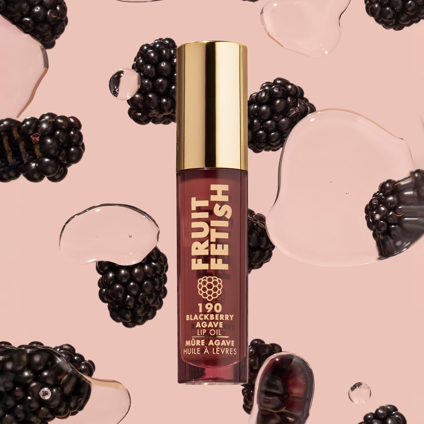 MILANI FRUIT FETISH LIP OIL "190 BLACKBERRY AGAVE"