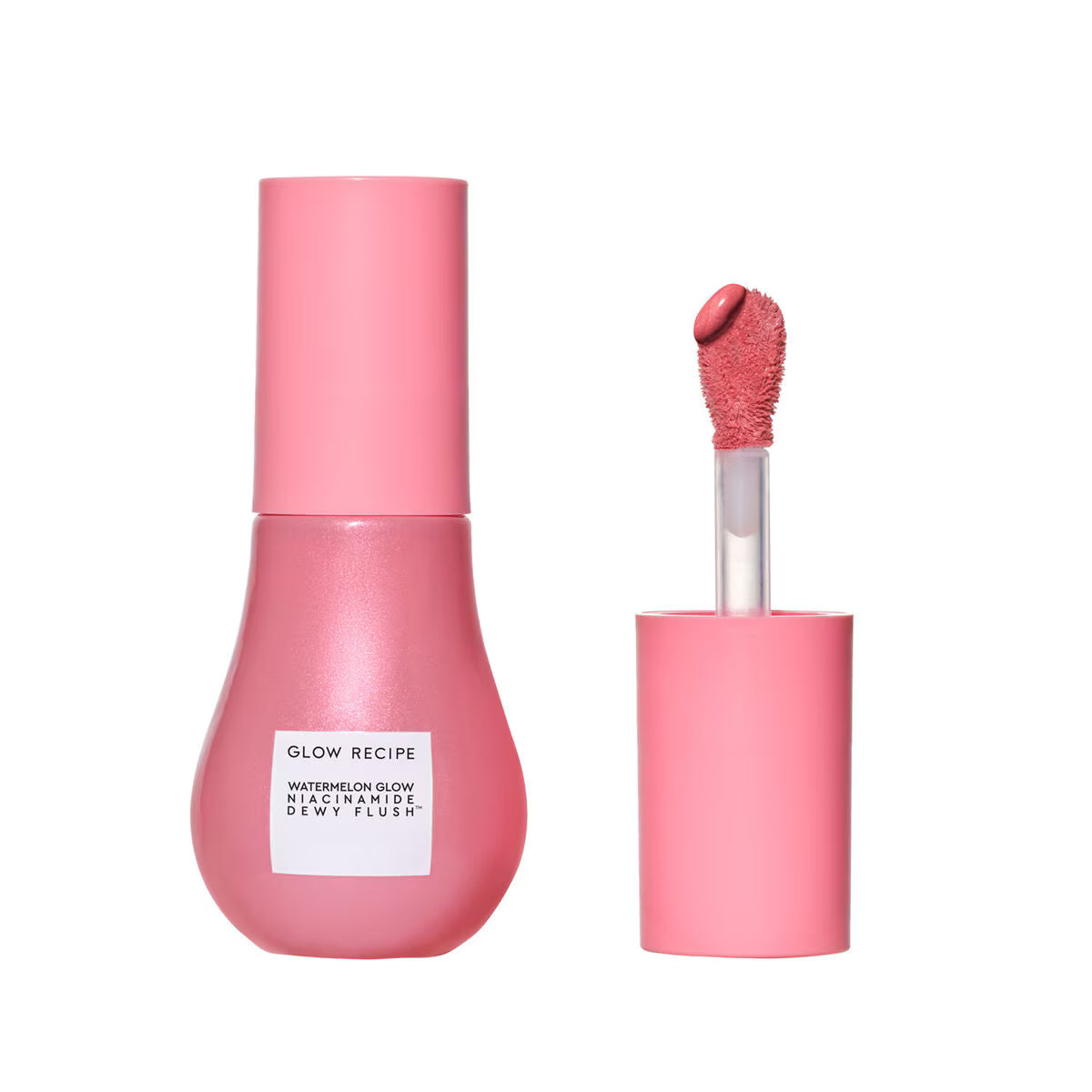 GLOW RECIPE watermelon glow niacinamide dewy flush brightening serum blush (suero con color para mejillas) 12ml - Pink Beauty