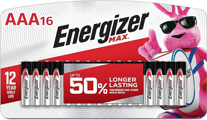 ENERGIZER MAX AAA16, 16 BATERÍAS AAA