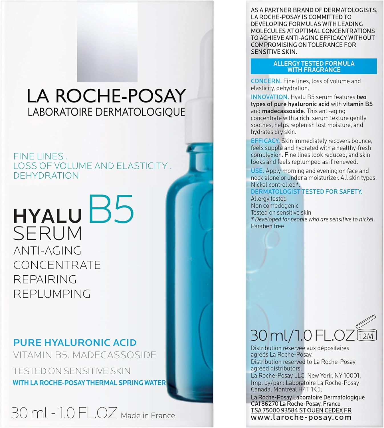 La Roche-Posay Serum anti-arrugas reparador y rellenador hyalu b5 50ml