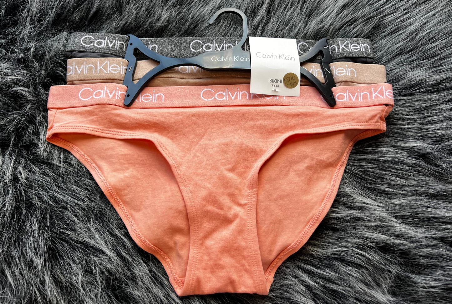 CALVIN KLEIN SET DE 3 PANTY (PANTIES) Talla S