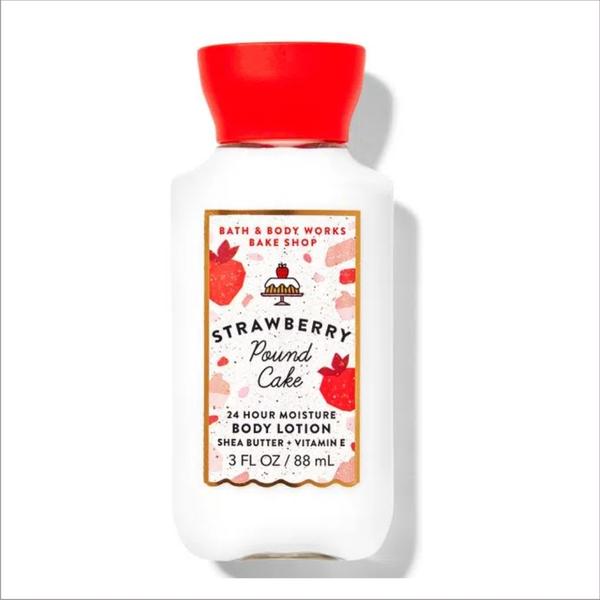 Bath & Body Works Bake Shop Strawberry Pound Cake Crema