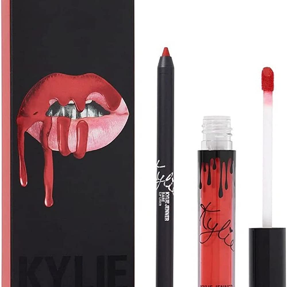 Kylie Jenner Lápiz Labial Líquido Mate De & Perfilador De Labios Boss