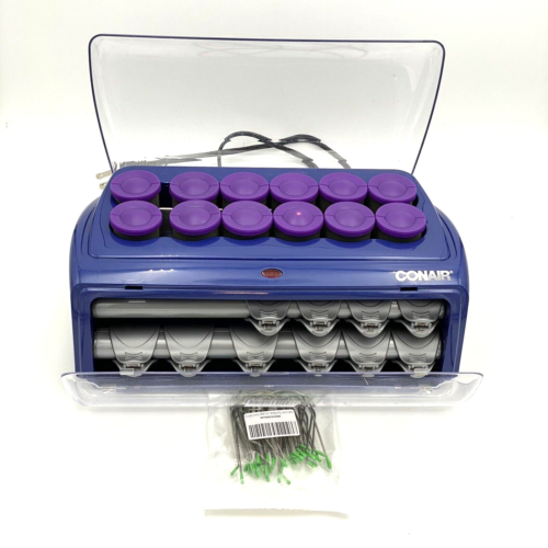 Conair Rodillos calientes Curl Innovation HS33R 12 Jumbo 1,5 pulgadas 10 clips rizadores