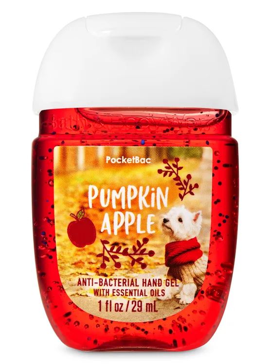 BATH & BODY WORKS GEL ANTIBACTERIAL "PUMPKIN APPLE "
