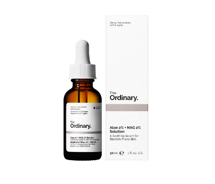 THE ORDINARY ALOE 2% + NAG 2% SOLUTION (SUERO PARA TRATAMIENTO DE ACNÉ)
