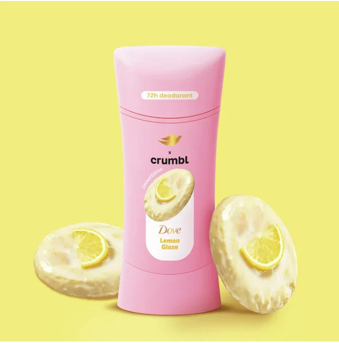 DOVE X CRUMBL LEMON GLAZE DESODORANTE