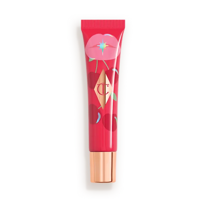 Charlotte Tilbury Unreal Lips Healthy Glow Nectar Oil Tono Juicylicious Cherry Glaze 14 ml - Pink Beauty