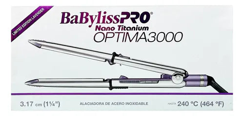Babyliss Pro Nano Titanium Optima 3000 Aliciadora LAVENDER - Pink Beauty