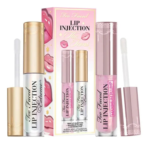 Too Faced Lip Injection The Icons mini lip injection - Pink Beauty