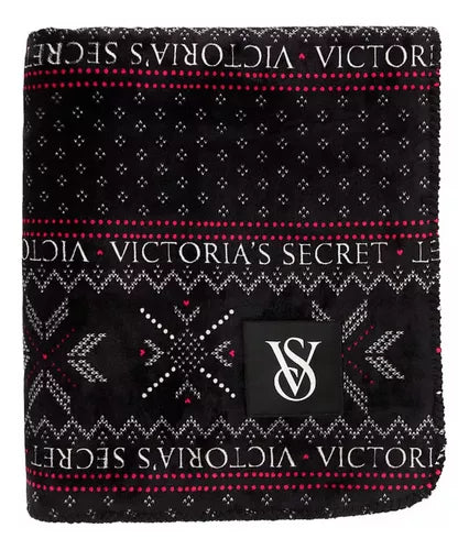Victorias Secret Cobija Blanket Sherpa New York Frazada