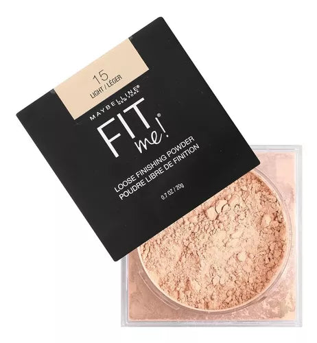 MAYBELLINE FIT ME LOOSE FINISHING POWDER #15 LIGHT
