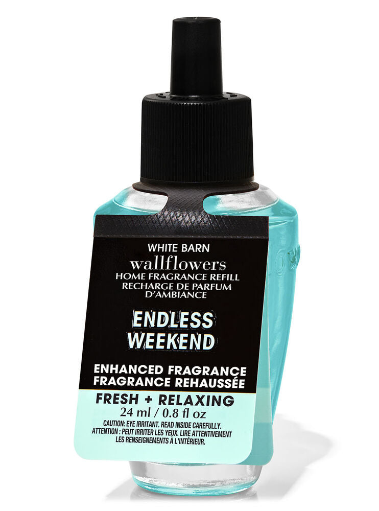 BATH AND BODY WORKS ENDLESS WEEKEND Wallflower refill