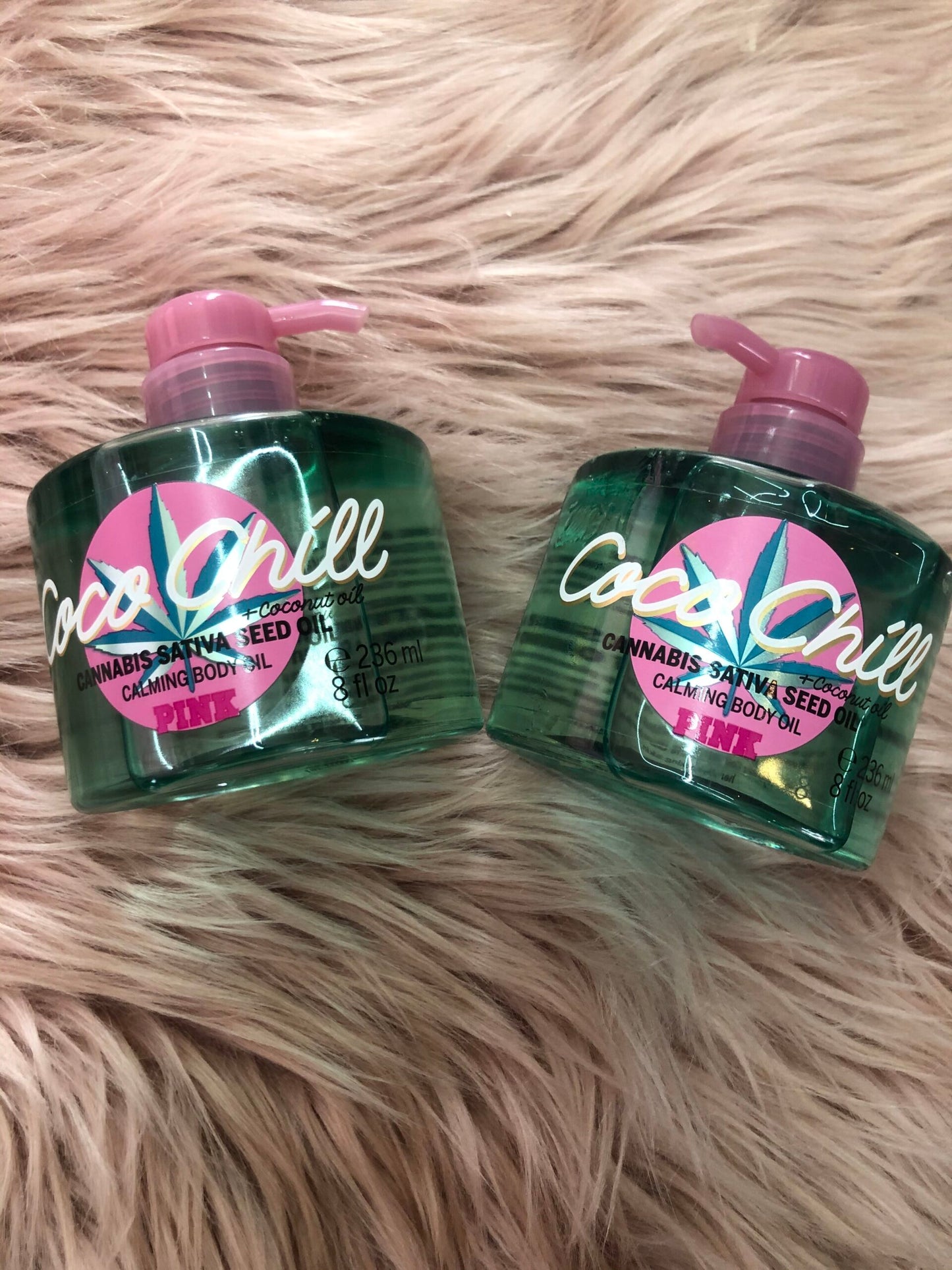 Pink Coco Chíll Cannabis Sativa Calming Body Oil